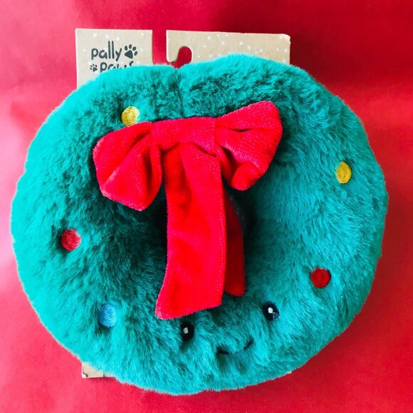 Pally Paws ~ Christmas/Holiday Dog Toy with Squeaker 8"x 7" - Picture 2 of 2
